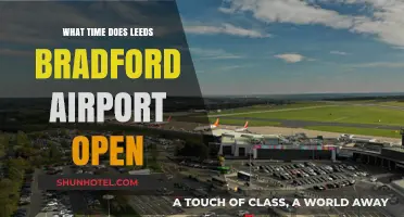 Leeds Bradford Airport Opening Hours: When Does It Open?