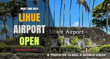 Lihue Airport Opening Hours: When Does It Start Operations?