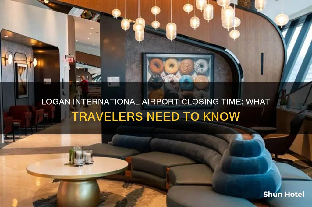 what time does logan international airport close
