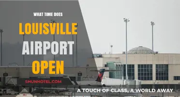 Louisville Airport Opening Hours: When Does SDF Start Operations?