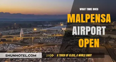 Malpensa Airport Opening Hours: When Does It Start Operations?