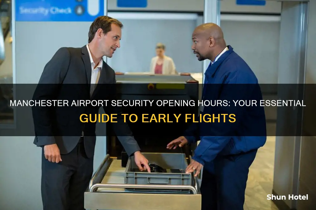 what time does manchester airport security open