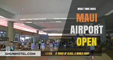 Maui Airport Opening Hours: When Does OGG Start Operations?