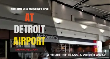 McDonald's Detroit Airport Opening Hours: Your Quick Guide to Breakfast & More
