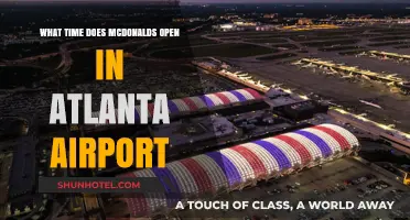 McDonald's Atlanta Airport Opening Hours: Your Quick Guide to Breakfast & More