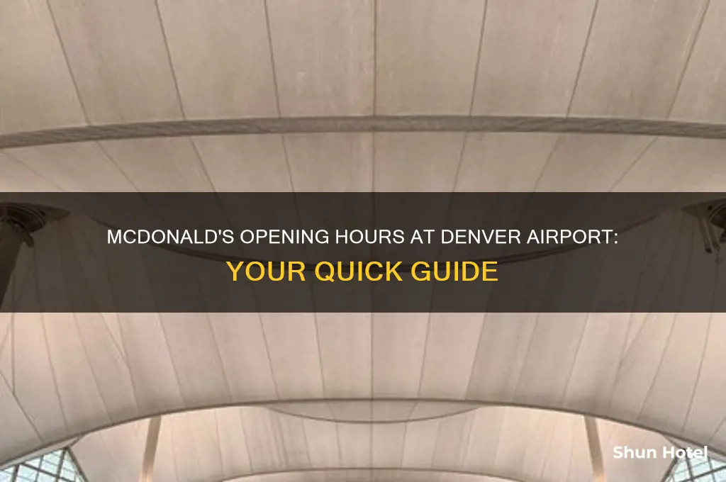 what time does mcdonald