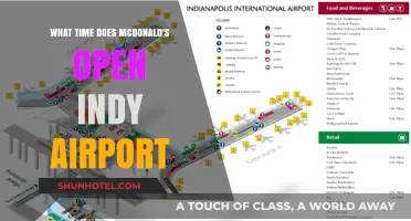 McDonald's Indy Airport Opening Hours: Your Quick Breakfast Guide