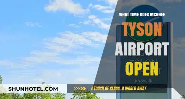 Mcghee Tyson Airport Opening Hours: When Does It Open?