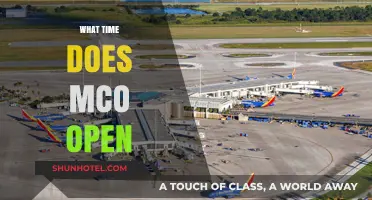 MCO Opening Hours: When Does Orlando International Airport Open?