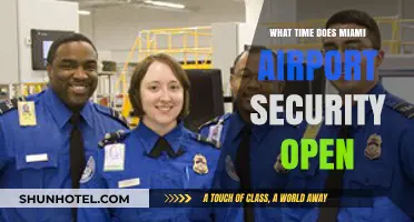 Miami Airport Security Opening Hours: Your Early Morning Travel Guide