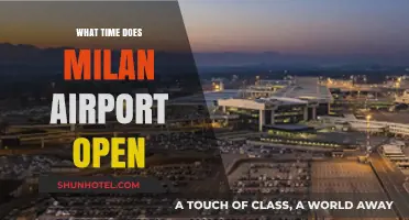 Milan Airport Opening Hours: When Does Malpensa Start Operations?