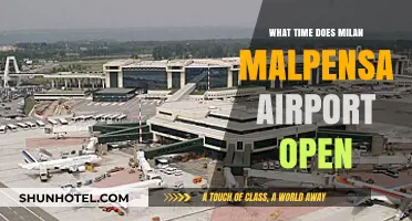 Milan Malpensa Airport Opening Hours: When Does It Open?