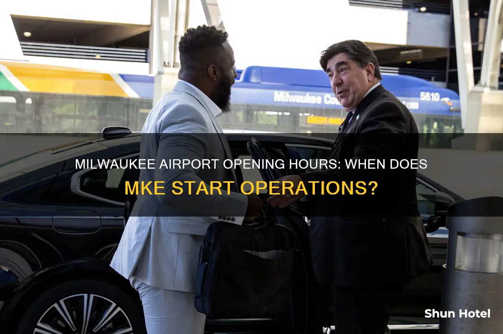 what time does milwaukee airport open