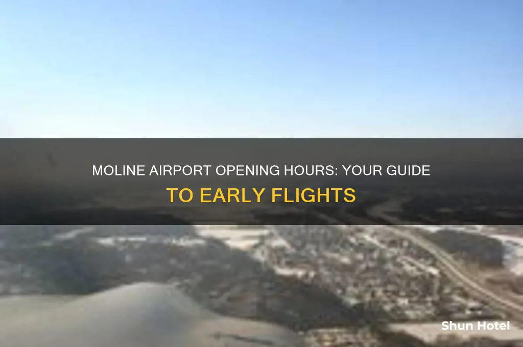 what time does moline airport open