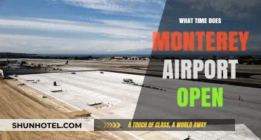 Monterey Airport Opening Hours: When Does It Start Operations?