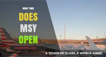 MSY Airport Opening Hours: When Does It Start Operations?