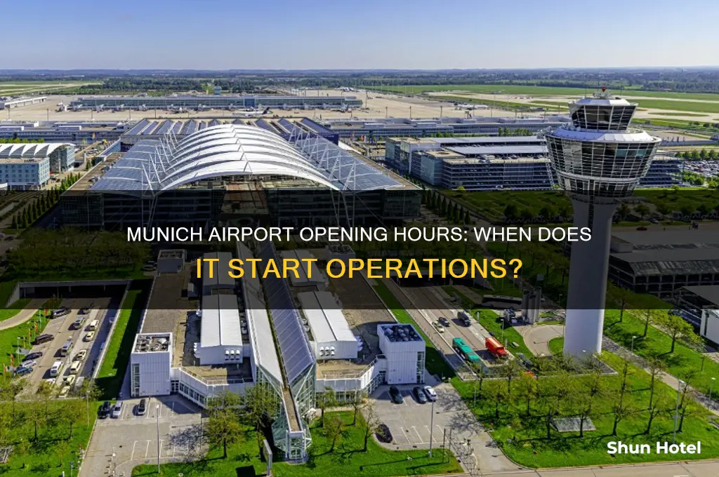what time does munich airport open