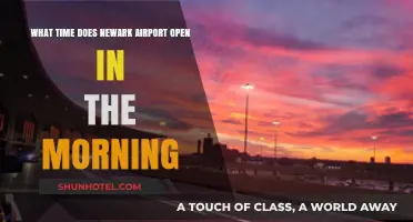 Newark Airport Morning Opening Hours: When Does It Start?