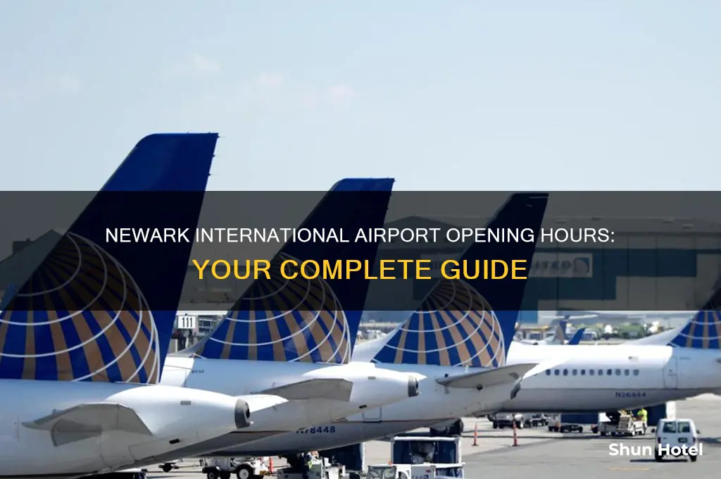 what time does newark international airport open