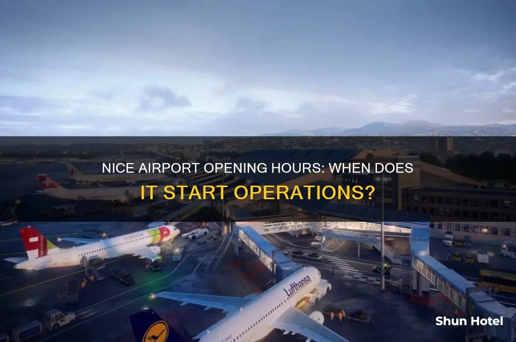 what time does nice airport open