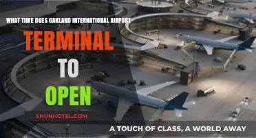 Oakland International Airport Terminal Opening Hours: What You Need to Know