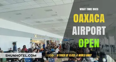Oaxaca Airport Opening Hours: When Does It Start Operations?