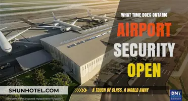 Ontario Airport Security Opening Hours: What Travelers Need to Know
