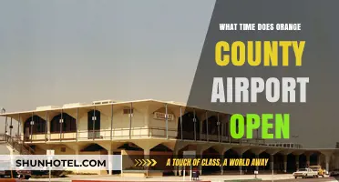 Orange County Airport Opening Hours: Your Complete Guide to SNA