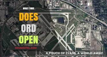 When Does ORD Open? Chicago O'Hare Airport Hours Guide