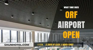 ORF Airport Opening Hours: When Does Norfolk International Open?
