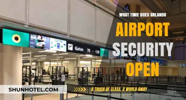 Orlando Airport Security Opening Hours: When to Arrive for Smooth Travel