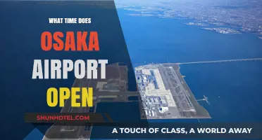 Osaka Airport Opening Hours: When Does It Start Operations?