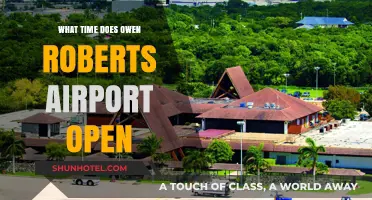 Owen Roberts Airport Opening Hours: Your Guide to Flight Times
