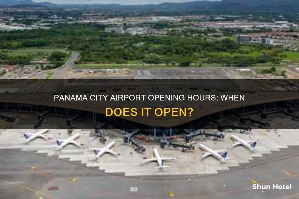 what time does panama city airport open