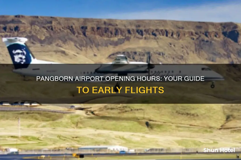 what time does pangborn airport open