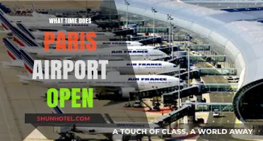 Paris Airport Opening Hours: When Does It Start Operations?