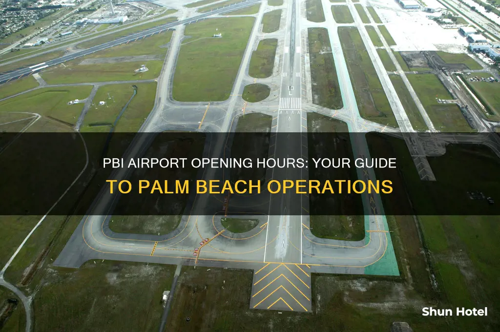 what time does pbi airport open