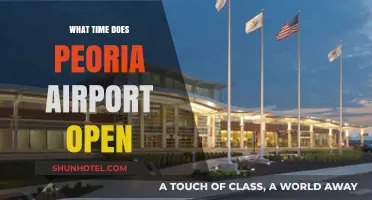 Peoria Airport Opening Hours: When Does It Start Operations?