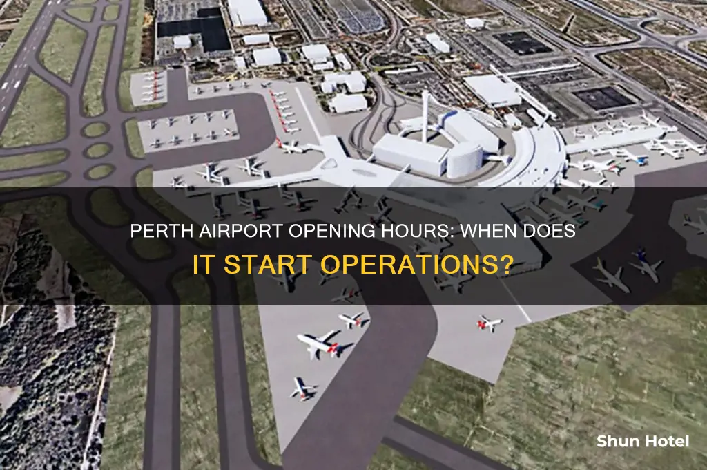 what time does perth airport open
