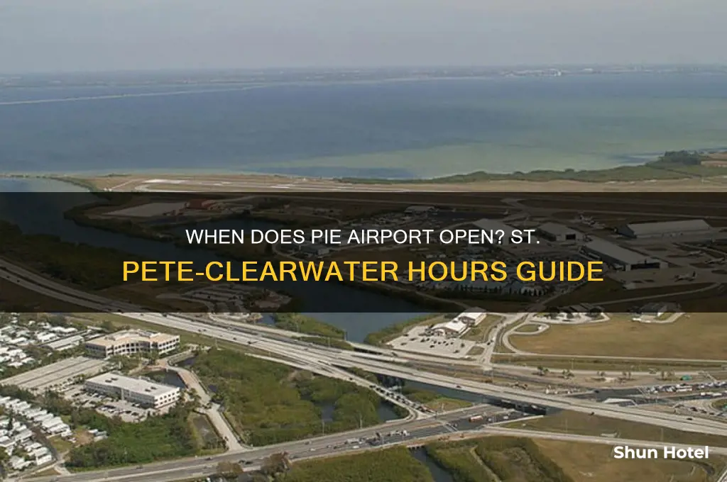 what time does pie airport open
