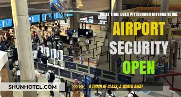Pittsburgh International Airport Security Opening Hours: What You Need to Know
