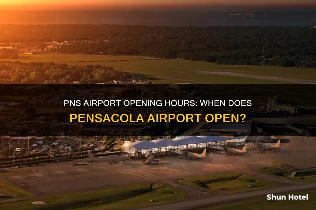 what time does pns airport open