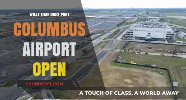 Port Columbus Airport Opening Hours: Your Complete Guide to Early Flights