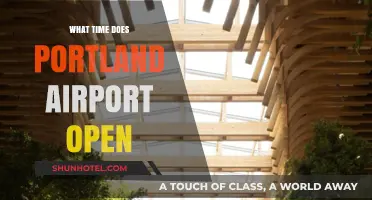 Portland Airport Opening Hours: When Does PDX Start Operations?