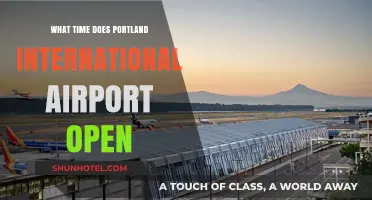 When Does Portland International Airport Open? Your Quick Guide