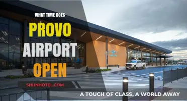 Provo Airport Opening Hours: When Does It Start Operations?