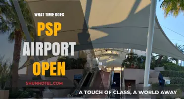 PSP Airport Opening Hours: When Does Palm Springs Start Operations?