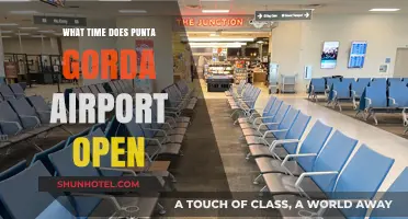 Punta Gorda Airport Opening Hours: Your Complete Guide to Early Flights