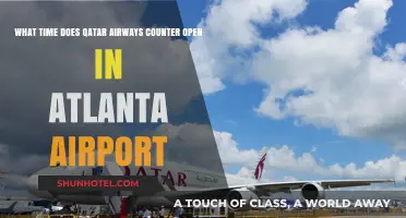 Qatar Airways Counter Opening Hours at Atlanta Airport: A Quick Guide