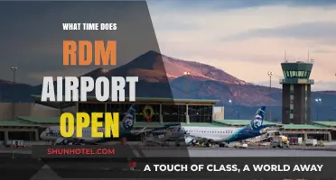 RDM Airport Opening Hours: When Does Redmond Airport Start Operations?